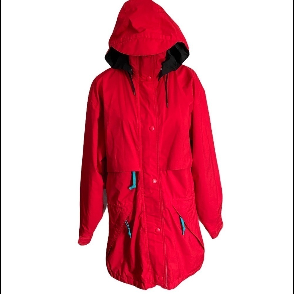 Red Vintage Eddie Bauer Jacket SZ S